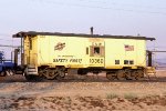 Chicago & Northwestern caboose CNW #10360 on WB APL train.